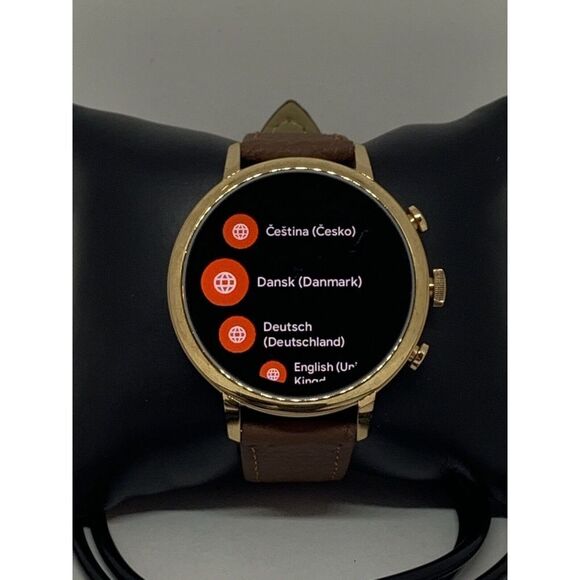 Fossil Gen 4 Authentic Digital Dial Smart Watch Custom Band FTW6031 QT312 - Picture 2 of 12